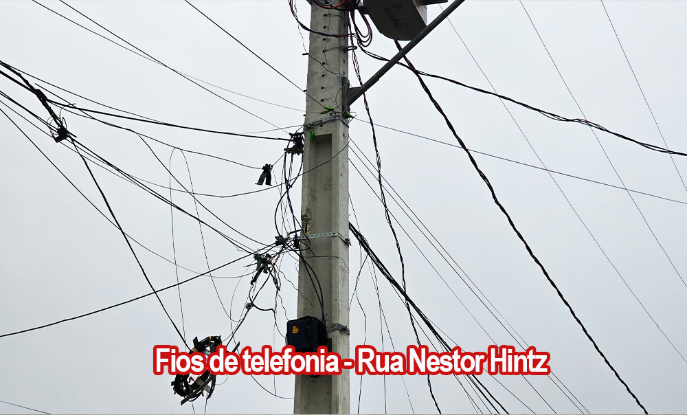 Fios de telefonia – O CAOS